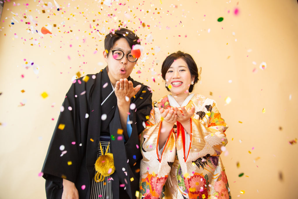 和装で結婚式がしたい 人気のスタイルは 京都でフォトウェディング 着物撮影なら阿部写真館 祇園会館店